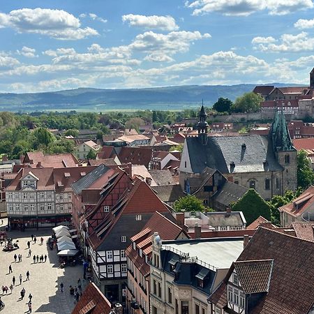 Ferienwohnung Helene Im Einzeldenkmal - Lange Gasse 29 奎德林堡 外观 照片