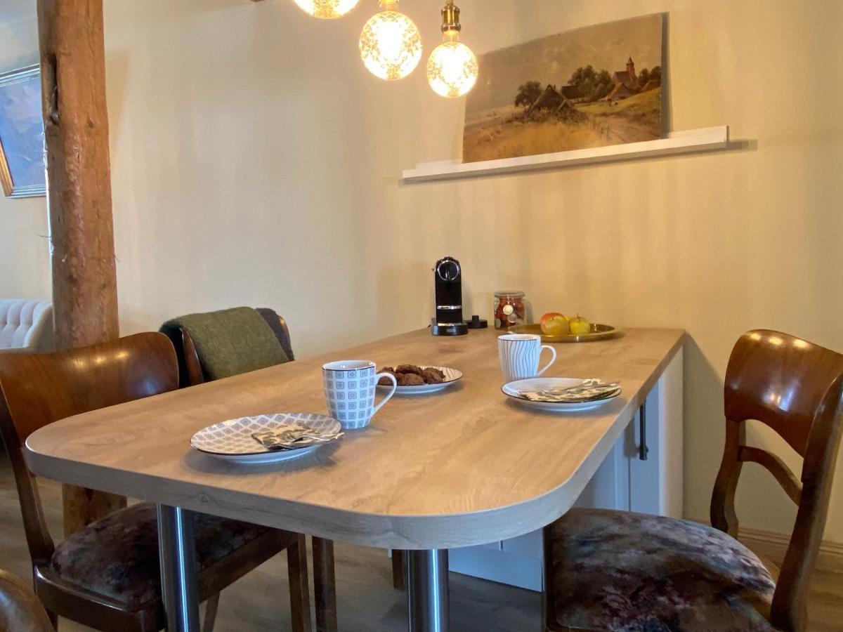 Ferienwohnung Helene Im Einzeldenkmal - Lange Gasse 29 奎德林堡 外观 照片