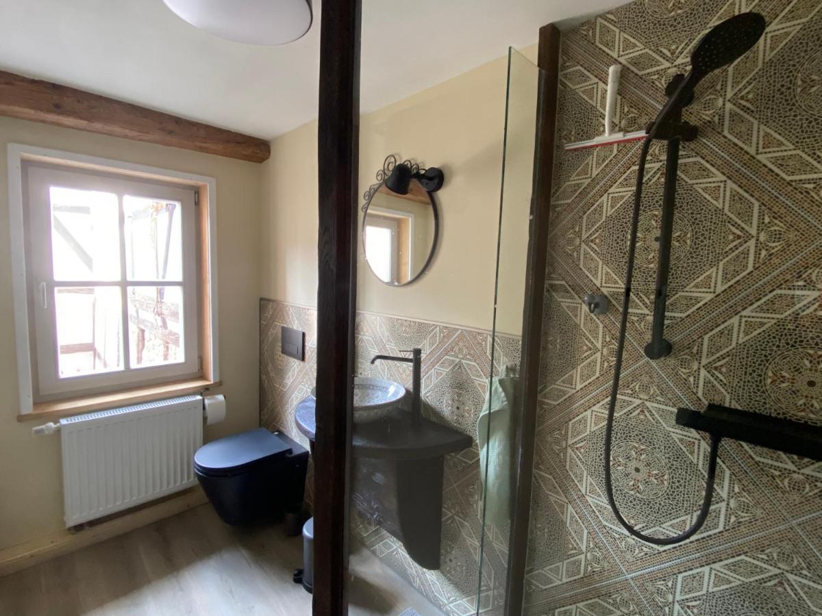 Ferienwohnung Helene Im Einzeldenkmal - Lange Gasse 29 奎德林堡 外观 照片
