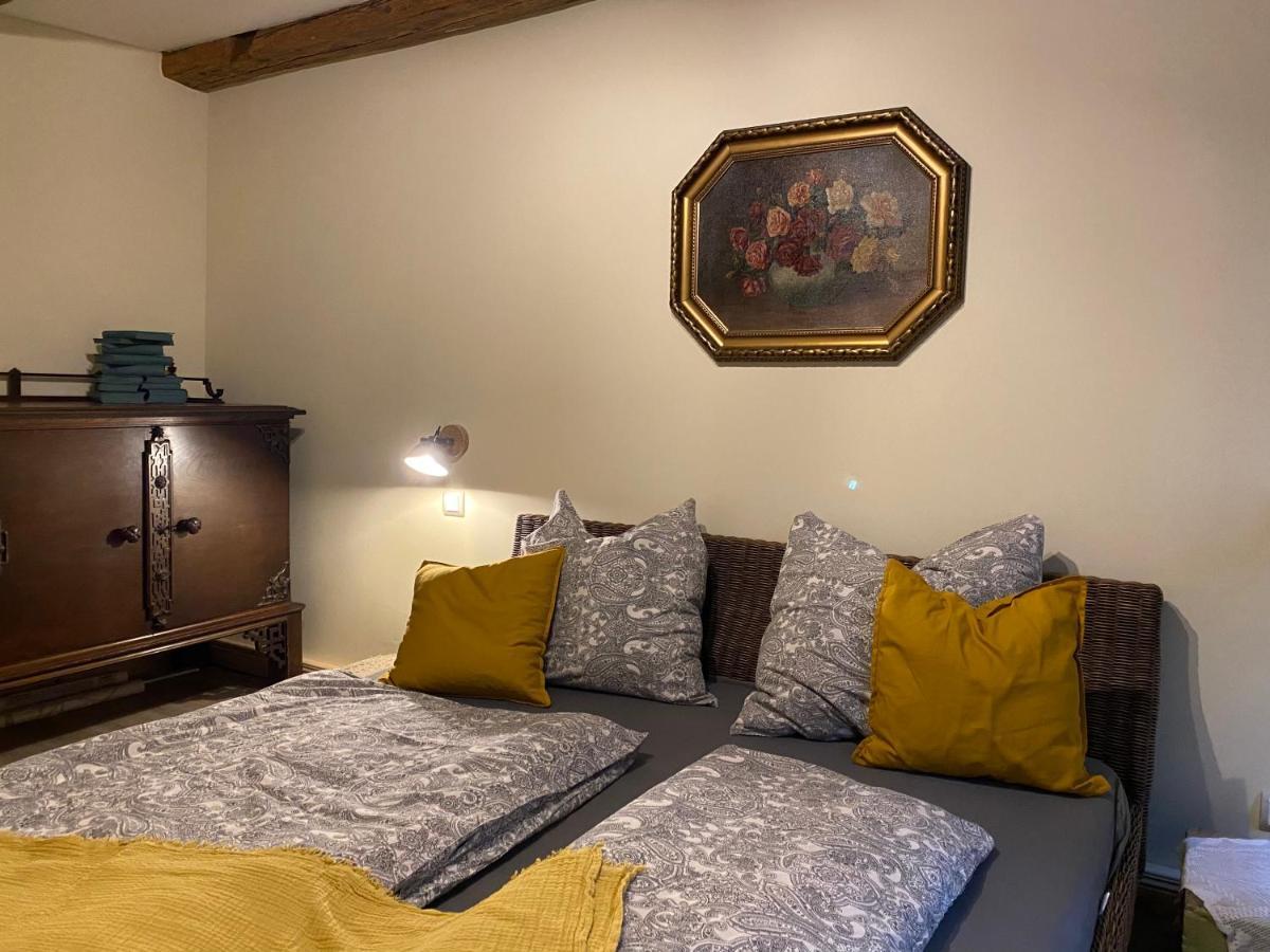 Ferienwohnung Helene Im Einzeldenkmal - Lange Gasse 29 奎德林堡 外观 照片