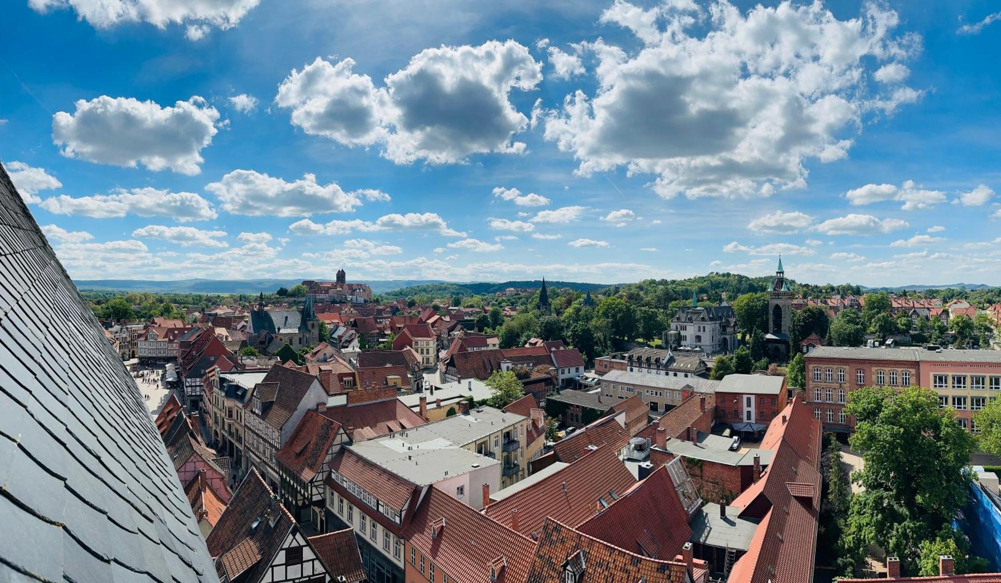Ferienwohnung Helene Im Einzeldenkmal - Lange Gasse 29 奎德林堡 外观 照片